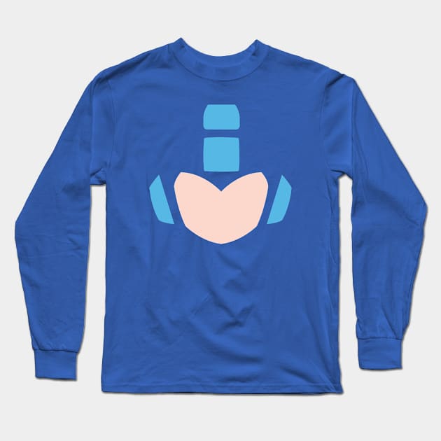 Mega Man Long Sleeve T-Shirt by yourtoyrobot